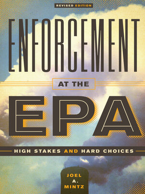 cover image of Enforcement at the EPA